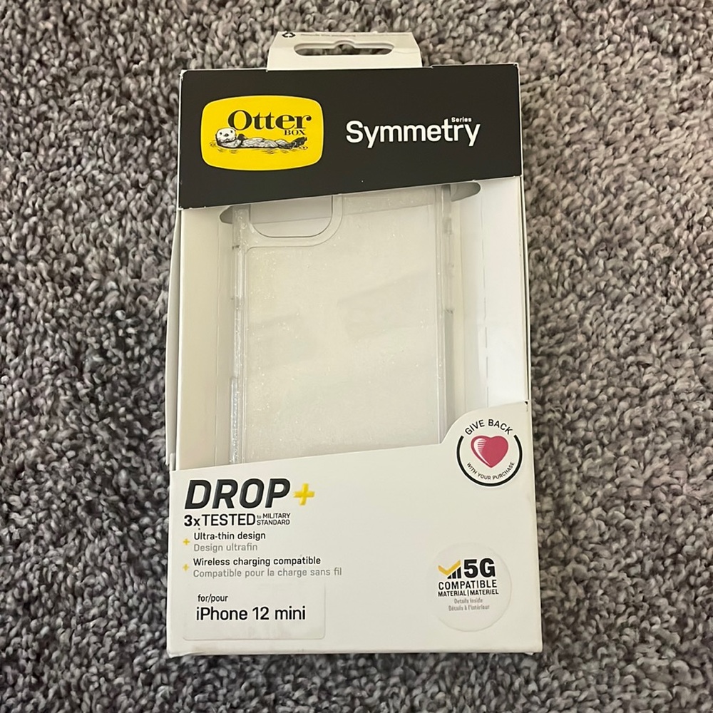 NWT Otter box symmetry series case stardust glitter